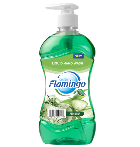 Flamingo Hand Wash Aloe Vera Extract 400 ml