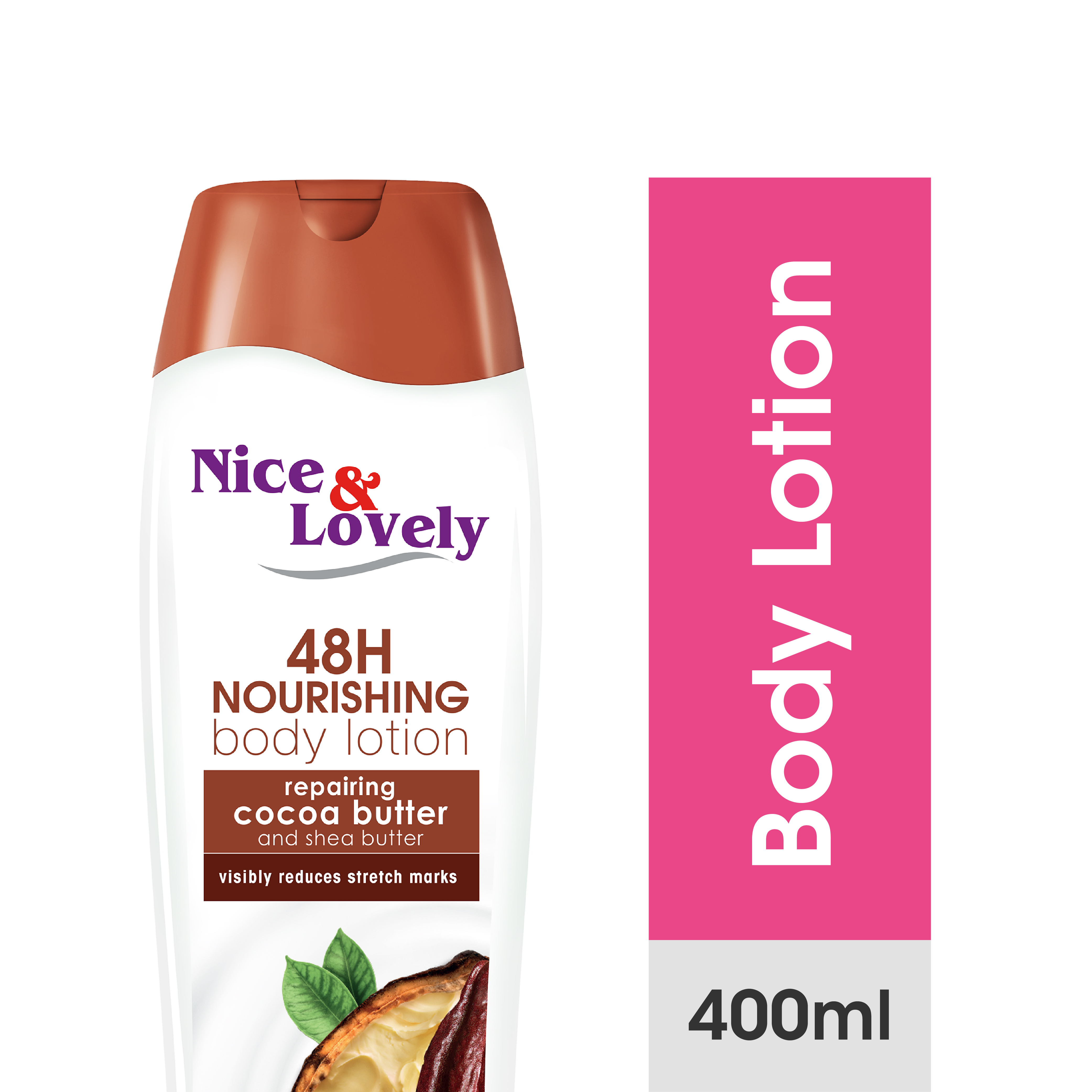 Nice & Lovely Lotion Cocoa Butter With Shea Butter 400ml