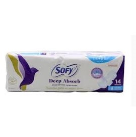 Sofy Ultra Thin Sanitary Pads Extra Long Value Pack 14's